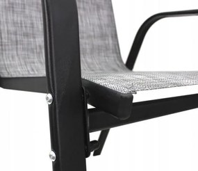 Záhradný set nábytku sivej farby