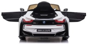 LEAN CARS ELEKTRICKÉ AUTÍČKO BMW i8 - NELAKOVANÉ - BIELE -  2x45W MOTOR - 1x12V4,5Ah - BATÉRIA 2021