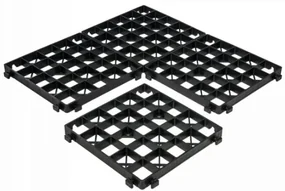 Bestent Zatrávňovacia dlažba plastová 33,3x33,3cm Black OPTIMAL GRID