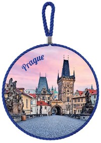 GiftyCity Keramická dekoračná podtácka - Romantic Prague