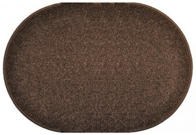 Vopi koberce Kusový koberec Eton hnedý ovál - 120x170 cm