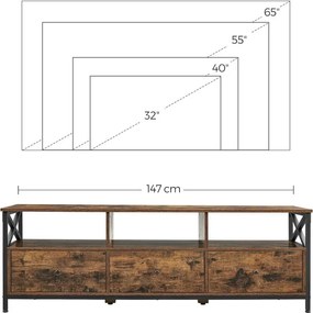 Stolík pod televízor LTV301B01V1