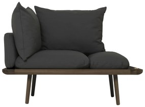 Antracitovosivá lavica Lounge Around – UMAGE