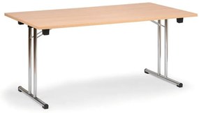 Skladací konferenčný stôl FOLD, 140x69 cm, buk