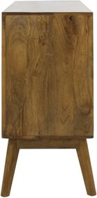 Drevená nízka komoda Espita so šuplíkmi - 114*40*80cm