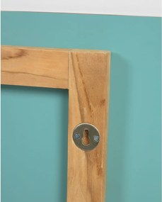 Nástenné zrkadlo s dreveným rámom 96x55 cm Rokia – Kave Home