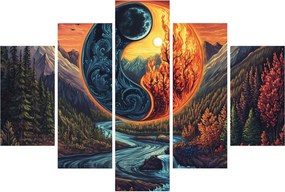 Obraz - Živly (150x105 cm)