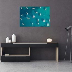 Obraz - Plachetnica (90x60 cm)