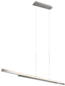 LED závesné svietidlo v striebornej farbe Odio – Trio