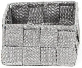 Úložný organizér Compactor TEX 12 x 12 x 7 cm, sivá