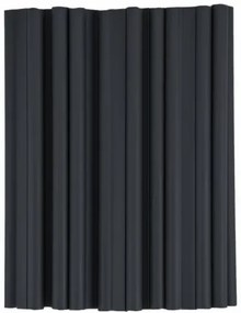 Bradas Upevňovacie spony ku tieniacemu pásu 19cm, Dark Grey, 20ks