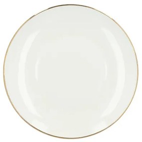 Dezertný tanier AURO so zlatým okrajom 992005