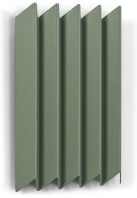 Zeleno-sivý kovový nástenný vešiak Sensu – Spinder Design