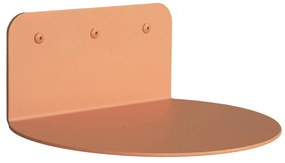 Kovová polica v lososovej farbe 30 cm Flex – Spinder Design