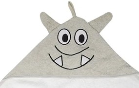 Babymatex Bavlnená osuška pre bábätko s kapucňou  Jimmy 80x80cm - Upírek