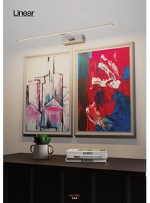 Redo 01-3461 - LED Obrazové svietidlo LINEAR LED/8W/230V 35 cm CRI 92 čierna