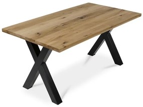 Autronic BONTEC Jedálenský stôl 160x90cm, drevo, dub, DS-X160 DUB Farba: Prírodné