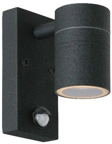 Lucide 14866/05/30 ARNE-LED - Nástenný reflektor pre vonkajšie požitie - priemer 6,3 cm - LED - GU10 - 1x5W 2700K - IP44 - Čierny
