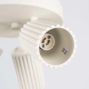 Krémovobiele bodové svietidlo Gleam – Sollux