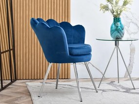 Kreslo Lasair (námornícka + čierna). Vlastná spoľahlivá doprava až k Vám domov. 1110144