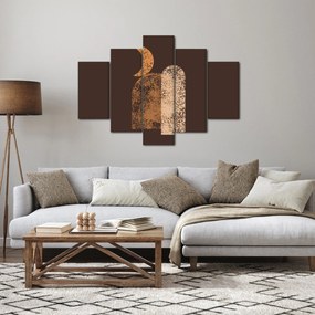 Obraz - Oranžové oblúky N⁰2 (150x105 cm)