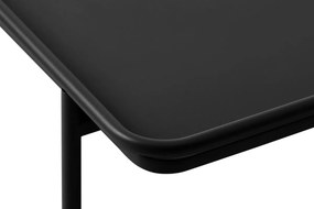 Dizajnový konferenčný stolík Harinder 75 cm čierny