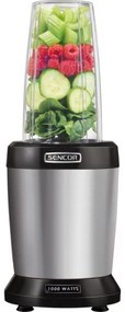 Sencor - Smoothie nutri mixér 1000W/230V strieborná