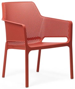 Stima Nardi zahradní kreslo NET RELAX Vyberte odtieň ->: Corallo - Červená