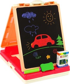 LEAN Toys Multifunkčný obojstranný herný stôl 3 v 1 Čínsky stôl