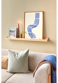 Polica na obrázky v dekore duba v prírodnej farbe 120 cm Folk – Hübsch