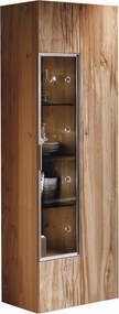 XXXLutz VITRÍNA, staré drevo, dub, farba duba, 64/194/42 cm Voglauer - Sklenené vitríny - 000142004003