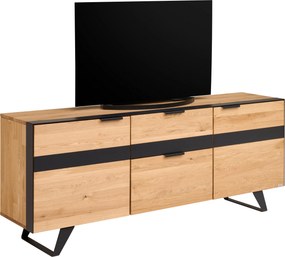 XXXLutz NÍZKA KOMODA, divoký dub, 181/62/42 cm Landscape - Komody - 002730003803