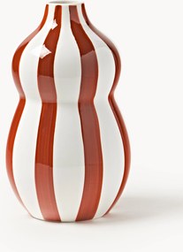Ručne maľovaná vianočná váza Ellen, V 24 cm