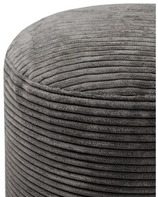 Tmavohnedý menčestrový sedací vak Mini – SLOWDOWN