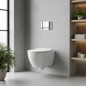 Rea Rea, Ovládacie tlačidlo k podomietkovým systémom WC HD K011A-Q Chrome, REA-E9561