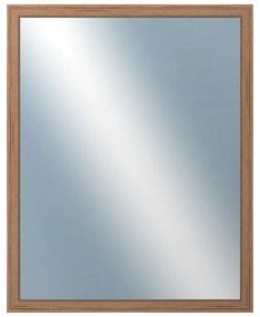 DANTIK - Zrkadlo v rámu, rozmer s rámom 40x50 cm z lišty KASSETTE orech (2862)