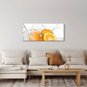 Obraz - Šťavnaté pomaranče (120x50 cm)