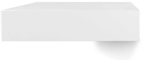 Biela polička TemaHome Balda, šírka 60 cm