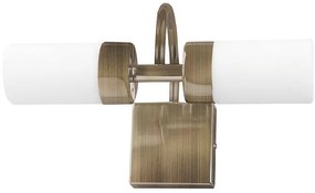 Rabalux LED kúpeľňové nástenné svietidlo Betty 2x4W | 785lm | 4000K | IP44 - bronz
