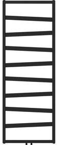 Mexen, Mexen Zoom dekoratívny kúpeľňový radiátor 1430 x 530 mm, 477 W, čierny - W130-1430-530-00-70