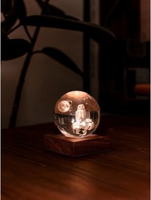 Prenosná svetelná dekorácia na USB ø 8 cm Amber – Gingko