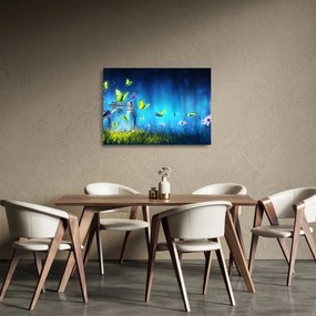 Sklenený obraz - Voľnosť (70x50 cm)