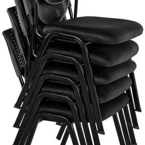 Stolička Kaber - čierna/čierna