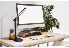 Globo 58445B - LED RGBW Stmievateľná stolná lampa GERALDO LED/5W/230V + LED/2W