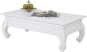 Sconto Konferenčný stolík OSAKA II biela vysoký lesk