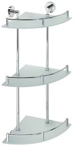 Bemeta Omega rohová polička chróm 104202152