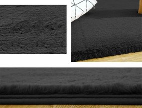 Protišmykový koberec RABBIT sivý