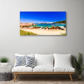 Obraz na plátne Pláž more príroda 125x50 cm