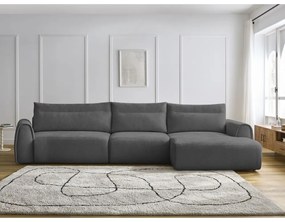 Sivá rohová pohovka Aden – Bobochic Paris