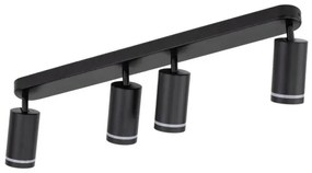 Bodové svietidlo JET 4xGU10/10W/230V čierna